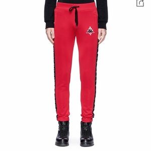Marcelo Burlon X Kappa Embroidered Track Pants